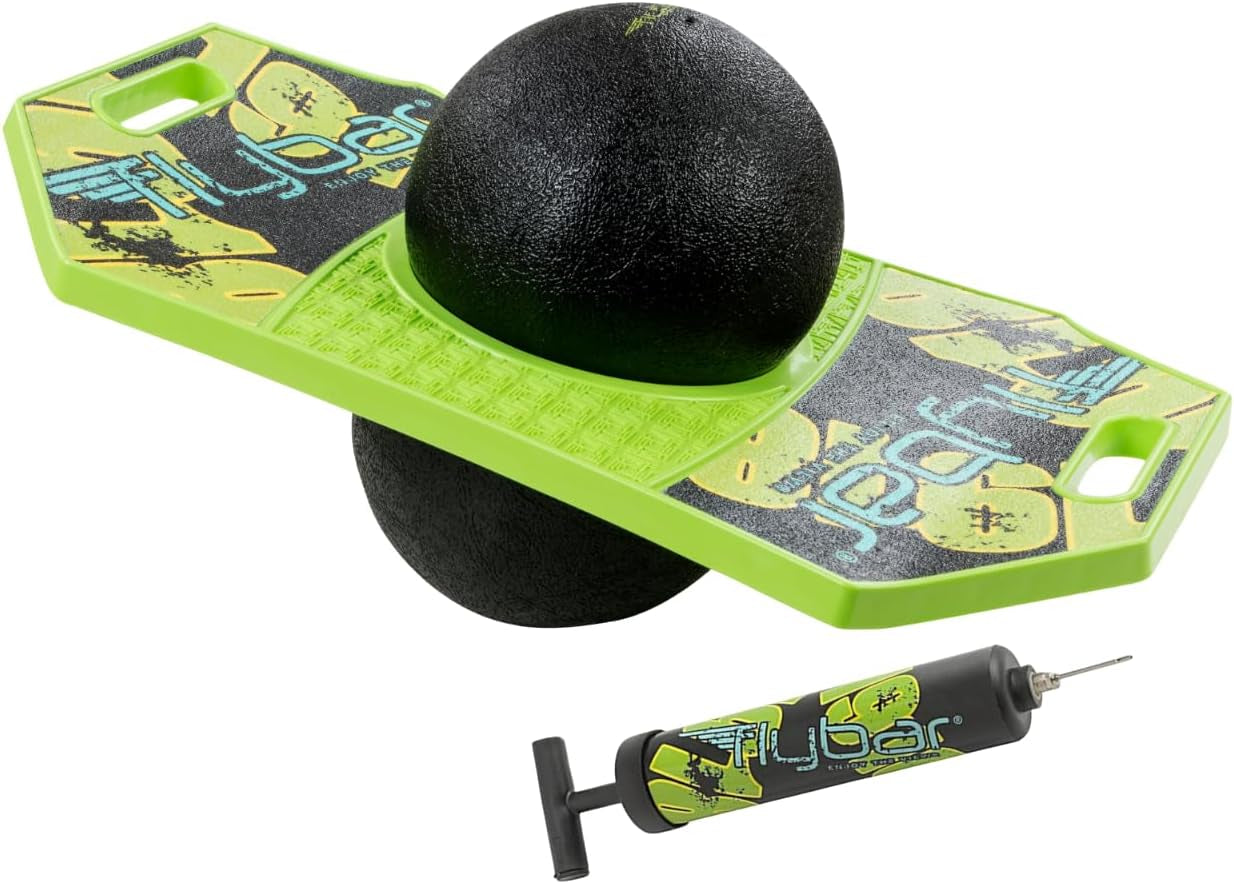 FLYBAR Pogo Trick Ball Jumper | Ages 6+, up to 160 Lbs (Includes Pump, Easy to Carry Handle)