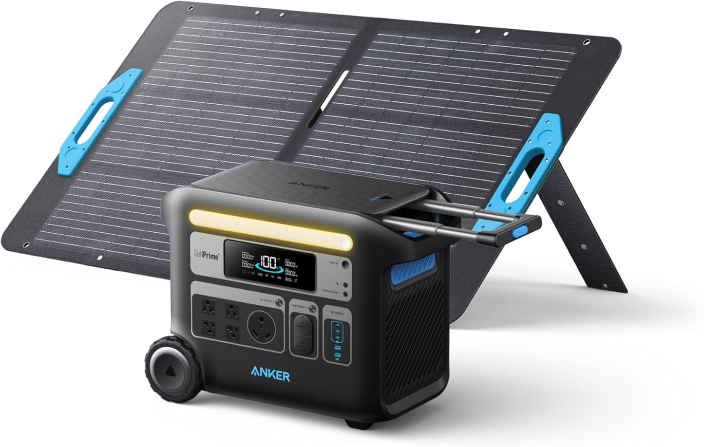 ANKER Solix F2000 Portable Power Station |2400W Solar Generator (Home Use, Outdoor Camping, and Rvs)