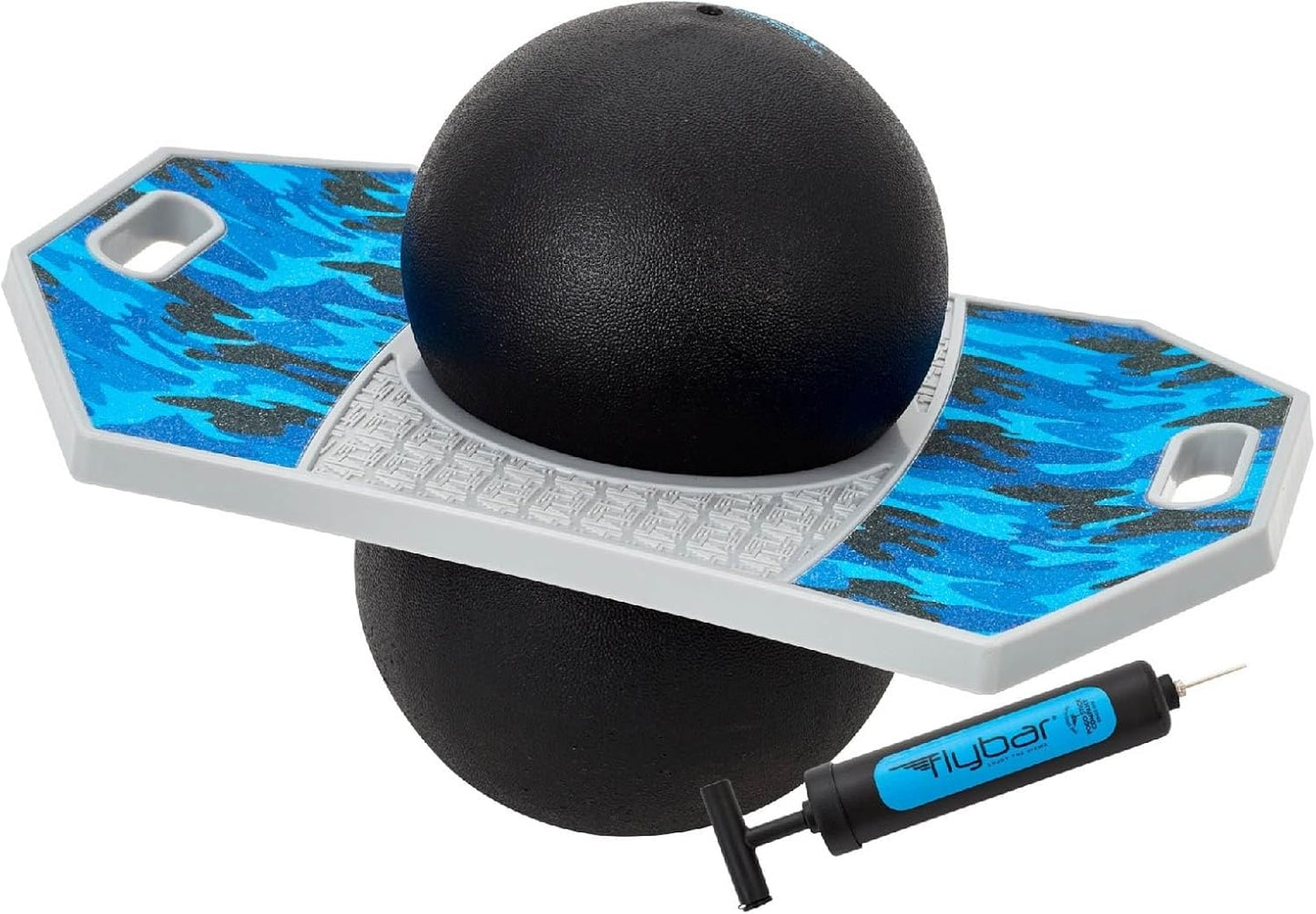 FLYBAR Pogo Trick Ball Jumper | Ages 6+, up to 160 Lbs (Includes Pump, Easy to Carry Handle)