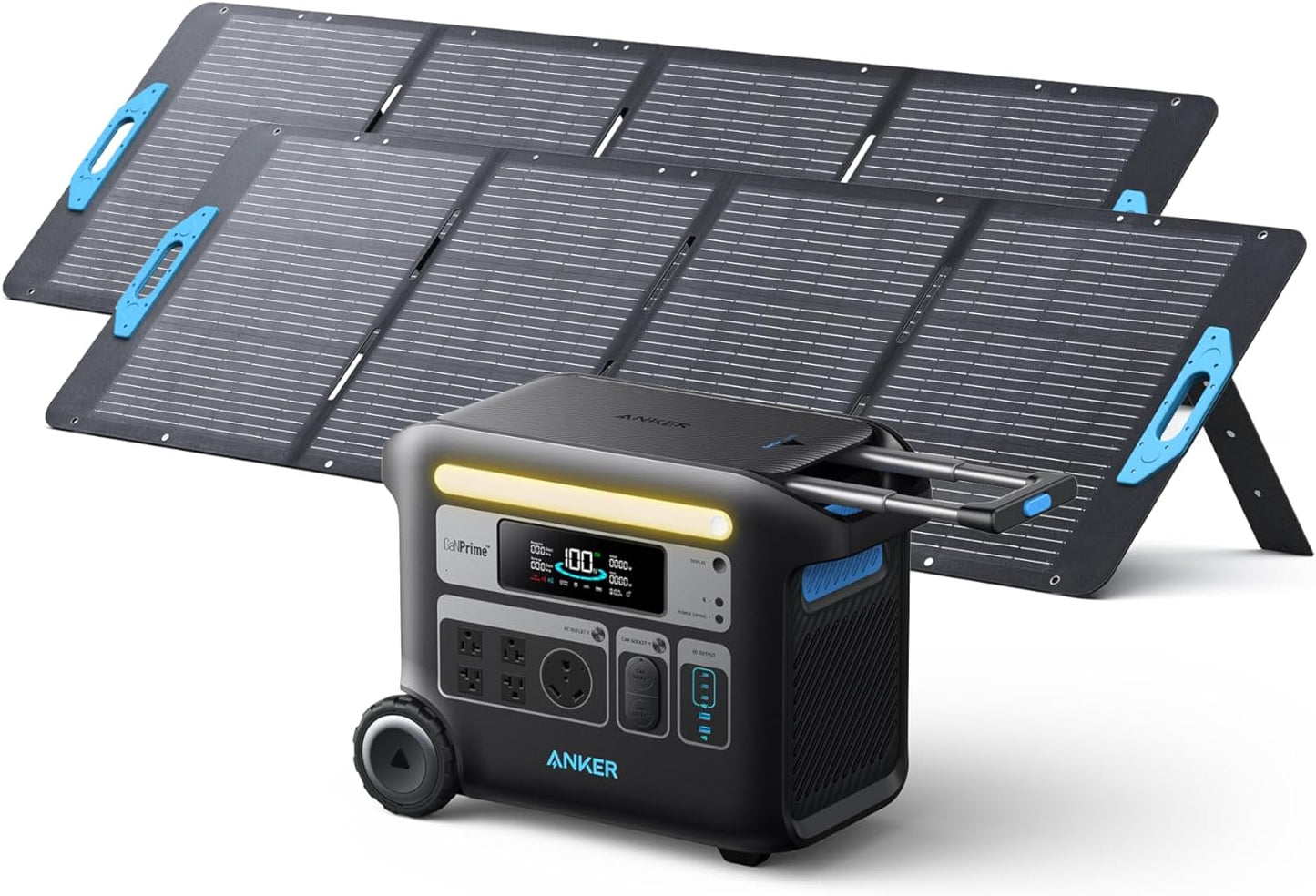 ANKER Solix F2000 Portable Power Station |2400W Solar Generator (Home Use, Outdoor Camping, and Rvs)