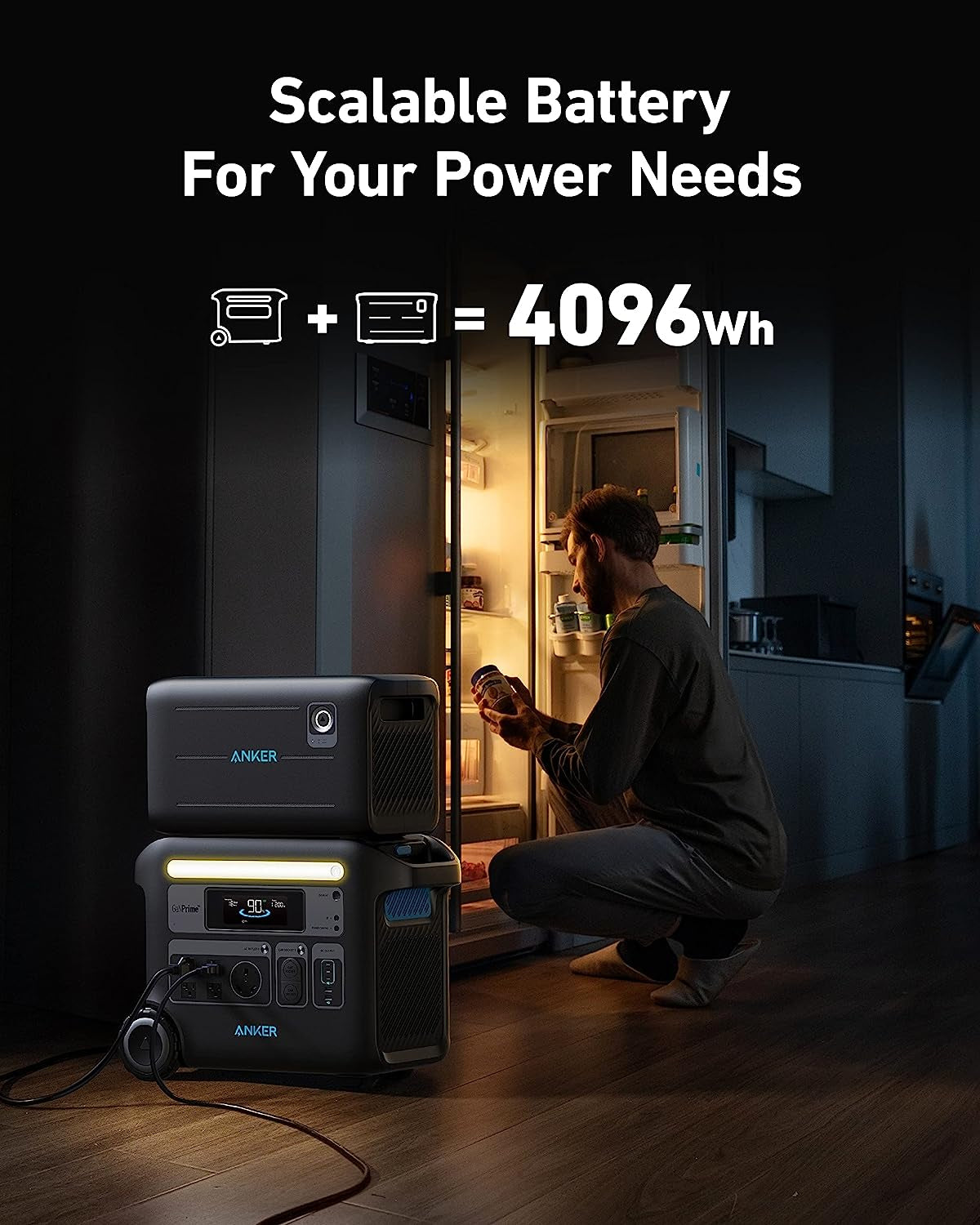 ANKER Solix F2000 Portable Power Station |2400W Solar Generator (Home Use, Outdoor Camping, and Rvs)