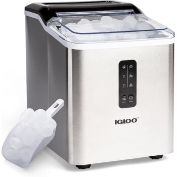 IGLOO Máquina Fabricadora de Hielo Automática IBICEWLTH26SS